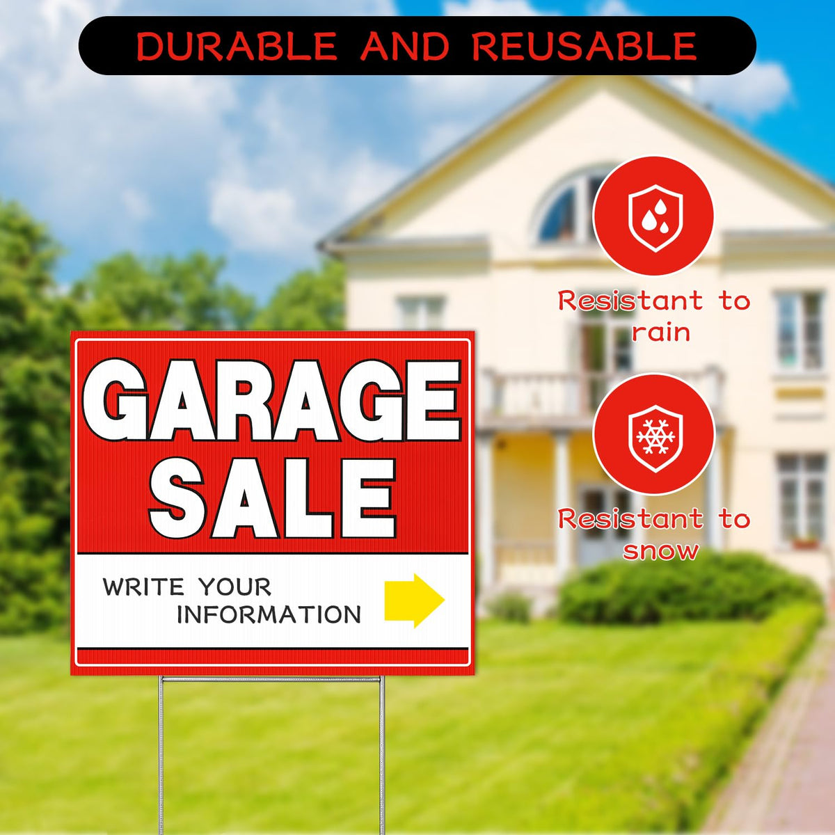 Sumalon double-sided printing image highlights high-definition graphics and fade resistance