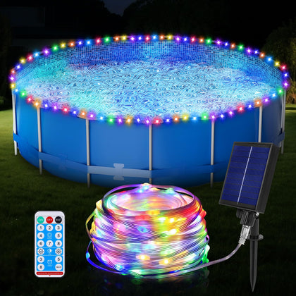 Sumapner wrap-around pool light for edge illumination