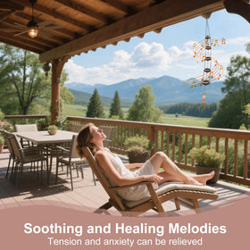 SumDirect wind chimes memorial gift idea with soothing sound for loved ones.