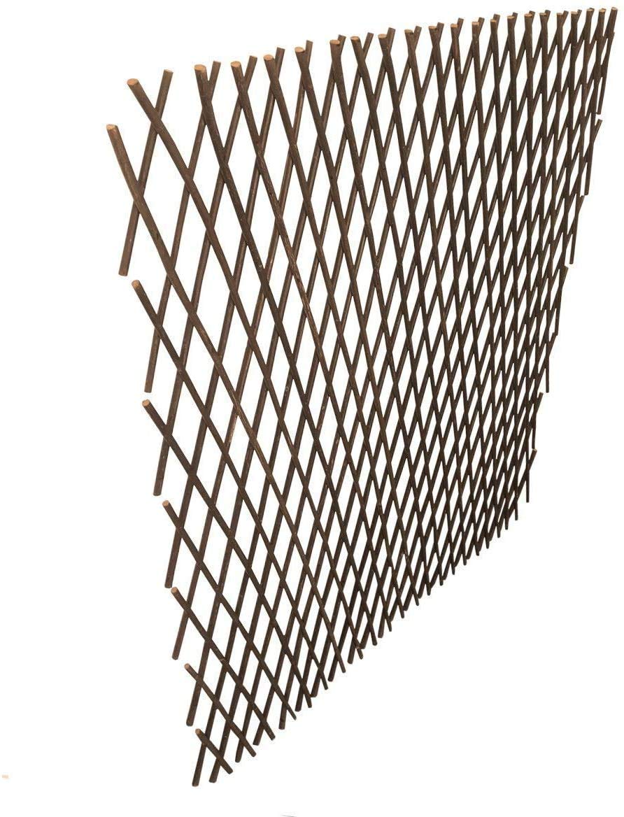 Sumery nature willow trellis expanded 120x22 provides flexible garden coverage