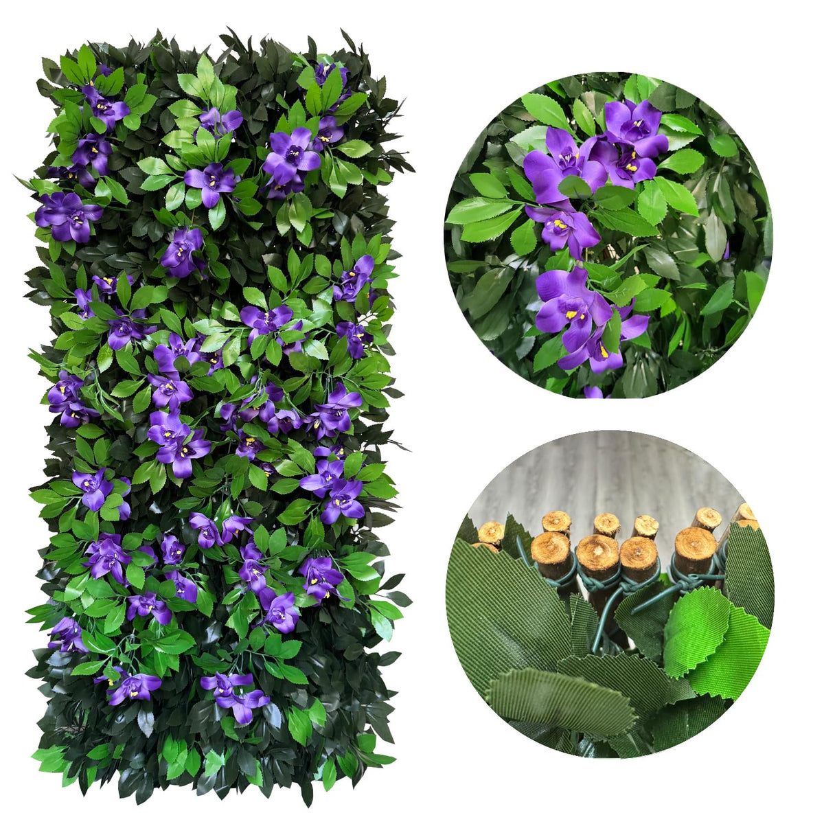 Sumery realistic leaves elevate any balcony or garden decor