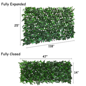 Sumery fence attaches easily to most surfaces with included zip ties.