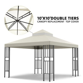 Sumfaller mosquito-netting between tiers promotes ventilation and airflow.