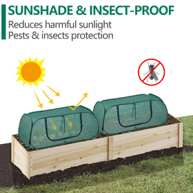 SUMGROW 30% sunblock shade cloth supports healthy leaf growth.