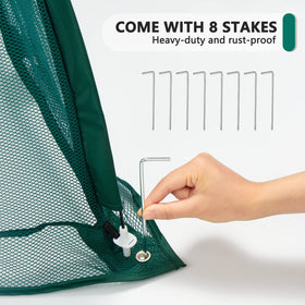 SUMGROW bird and small-animal protection with airflow-friendly design