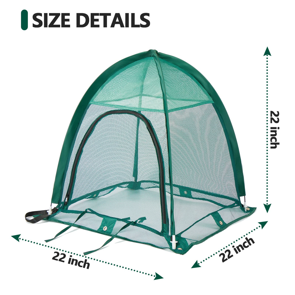 SUMGROW blueberry netting cover shields bushes from sun and pests