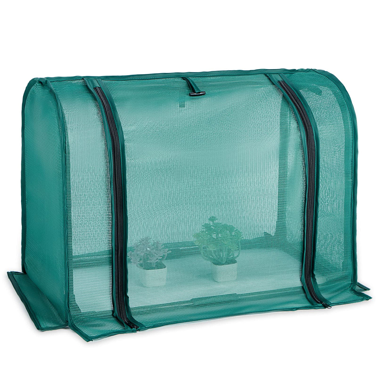 SUMGROW mini plant shades front view with 30% sunblock for delicate plants