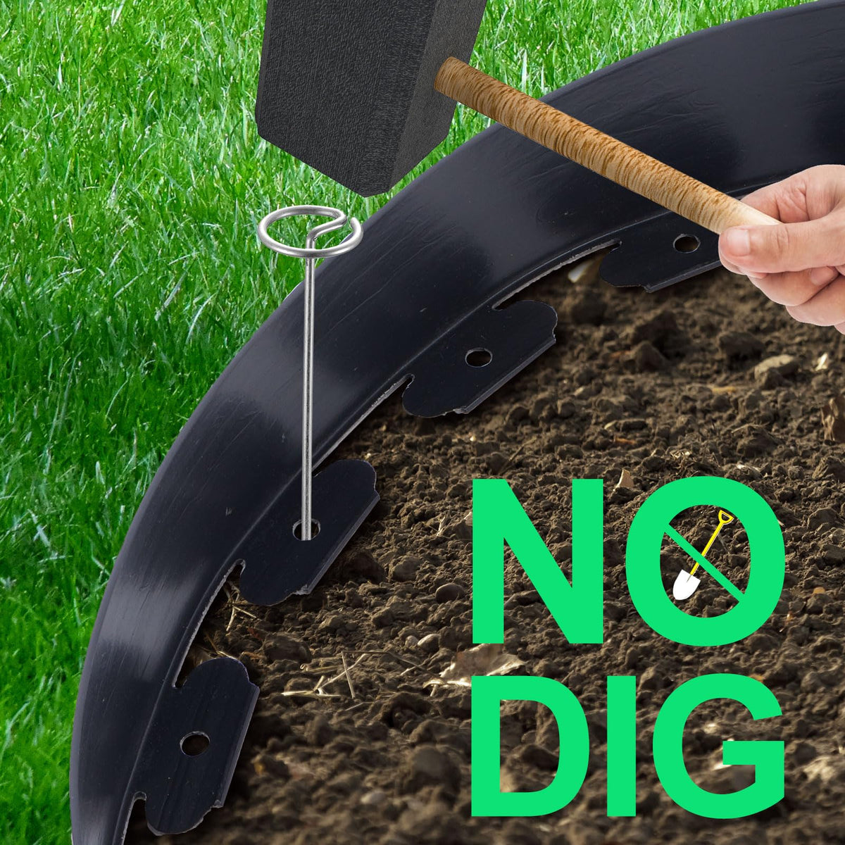 SUMGROW no-dig design simplifies installation and minimizes ground disturbance.