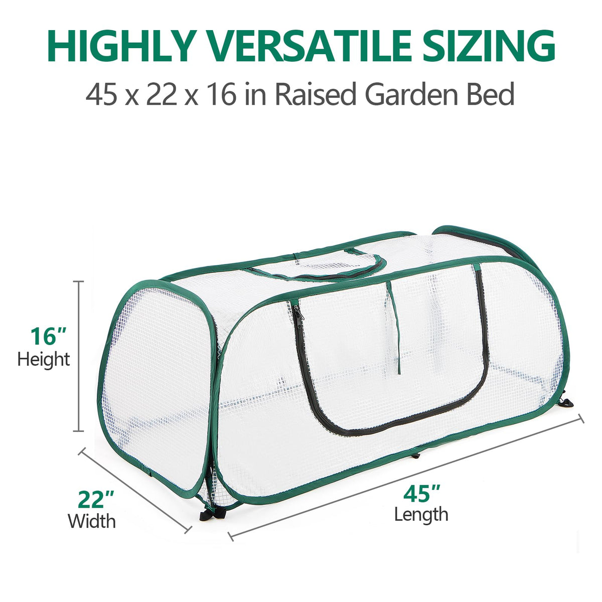 SUMGROW polyethylene greenhouse fabric shields crops from cold and wind