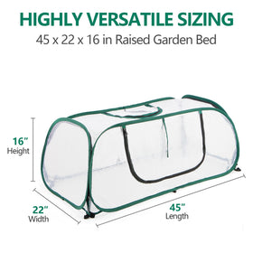 SUMGROW polyethylene greenhouse fabric shields crops from cold and wind