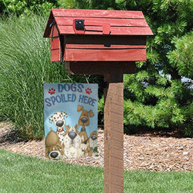 SUMILUOCHEN seasonal garden flag, ideal as a gift for dog lovers