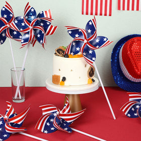 Sumind bulk patriotic pinwheels suitable for large parties and parades