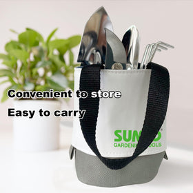 SUMIO storage bag shown with portable garden kit