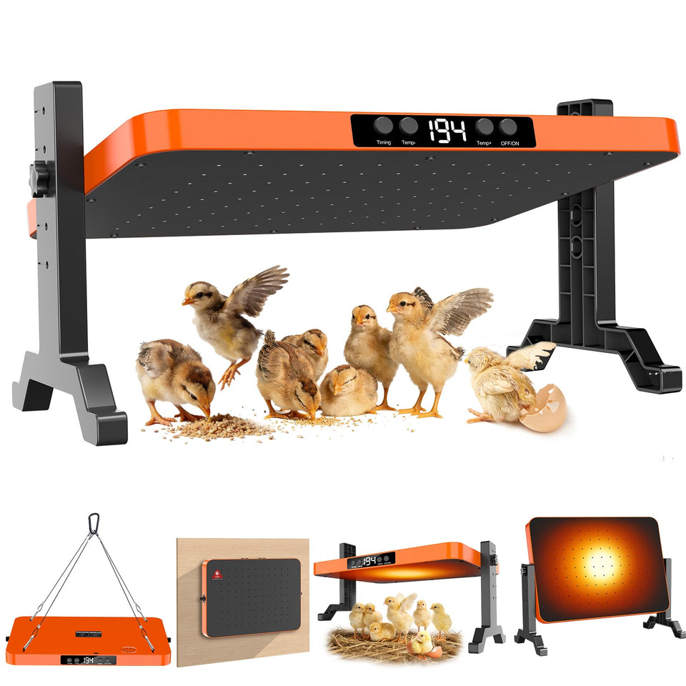 SUMLGT Chick Brooder Heater main view showing compact radiant panel for even warmth.