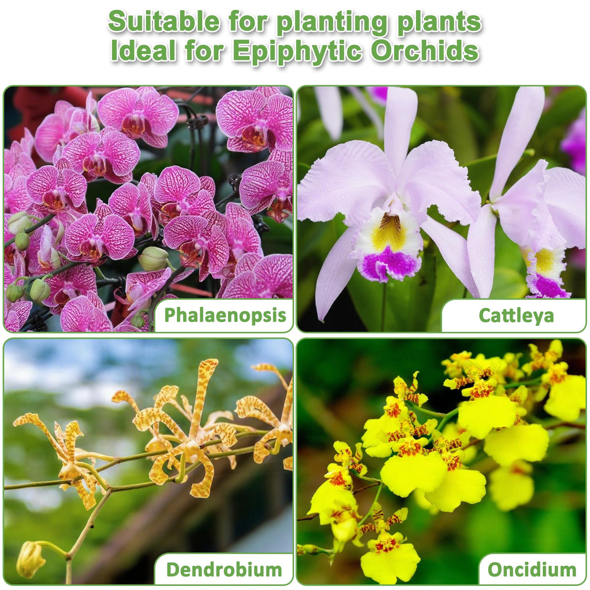 Sumloty orchid bark mix resealable pouch for long-term storage and convenience.