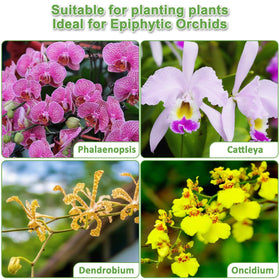 Sumloty orchid bark mix resealable pouch for long-term storage and convenience.