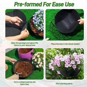 Sumloty liner suitable for tabletop or hanging displays