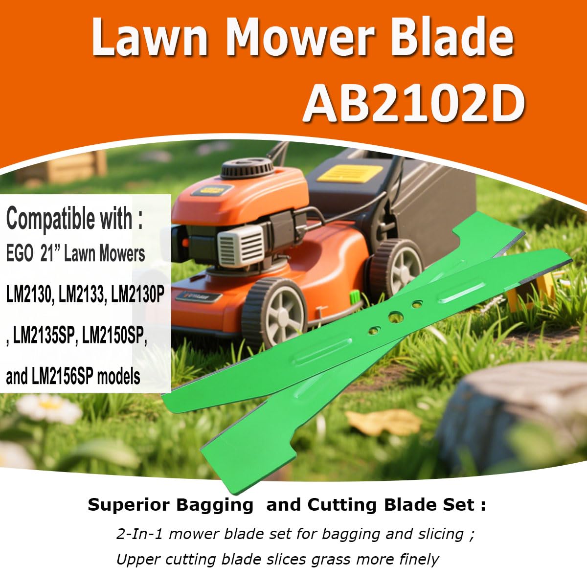 SummerCool AB2102D blade set boosts bagging power with massive suction and debris pickup