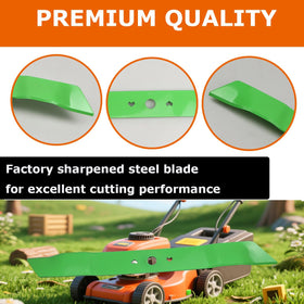 SummerCool durable steel blade designed for precise, lasting cuts.