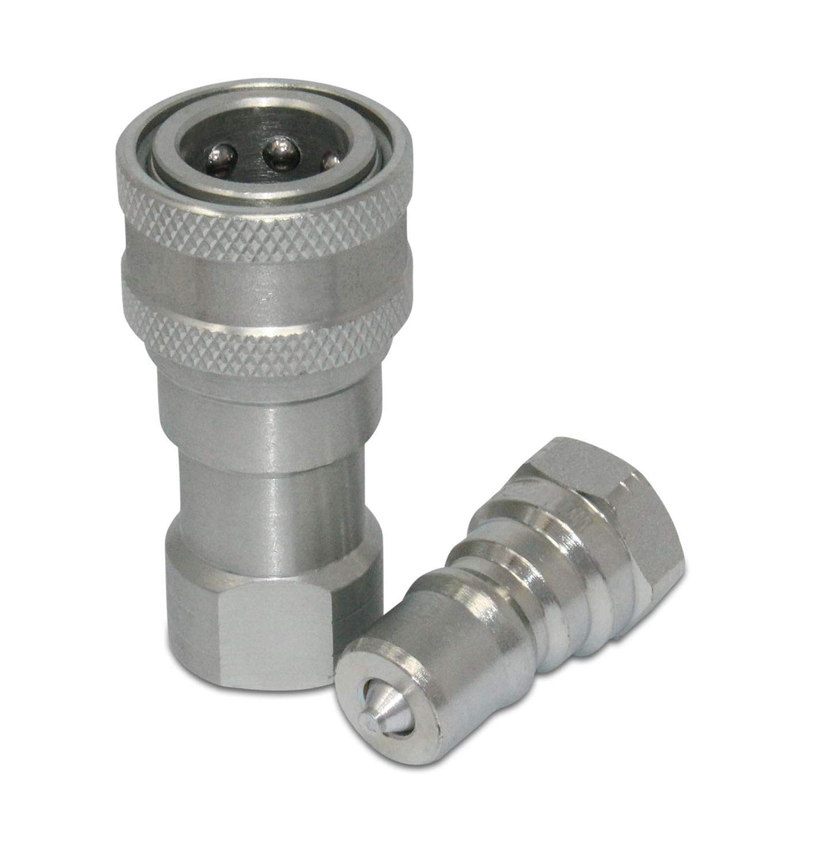 Summit Hydraulics Kubota quick coupler set—1/4 NPT threads for easy, secure hydraulic connections