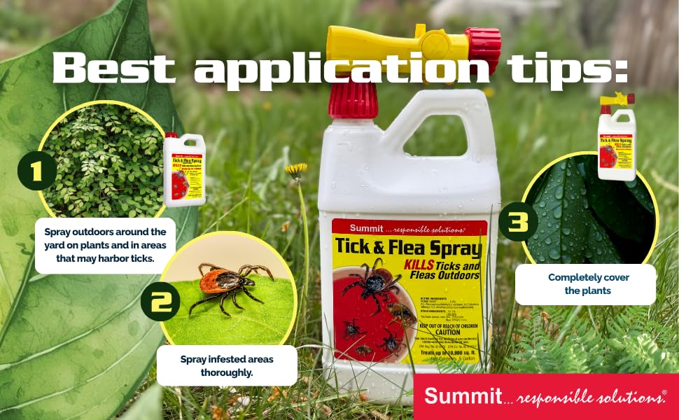 Summit Tick & Flea Spray in real home-use scenario