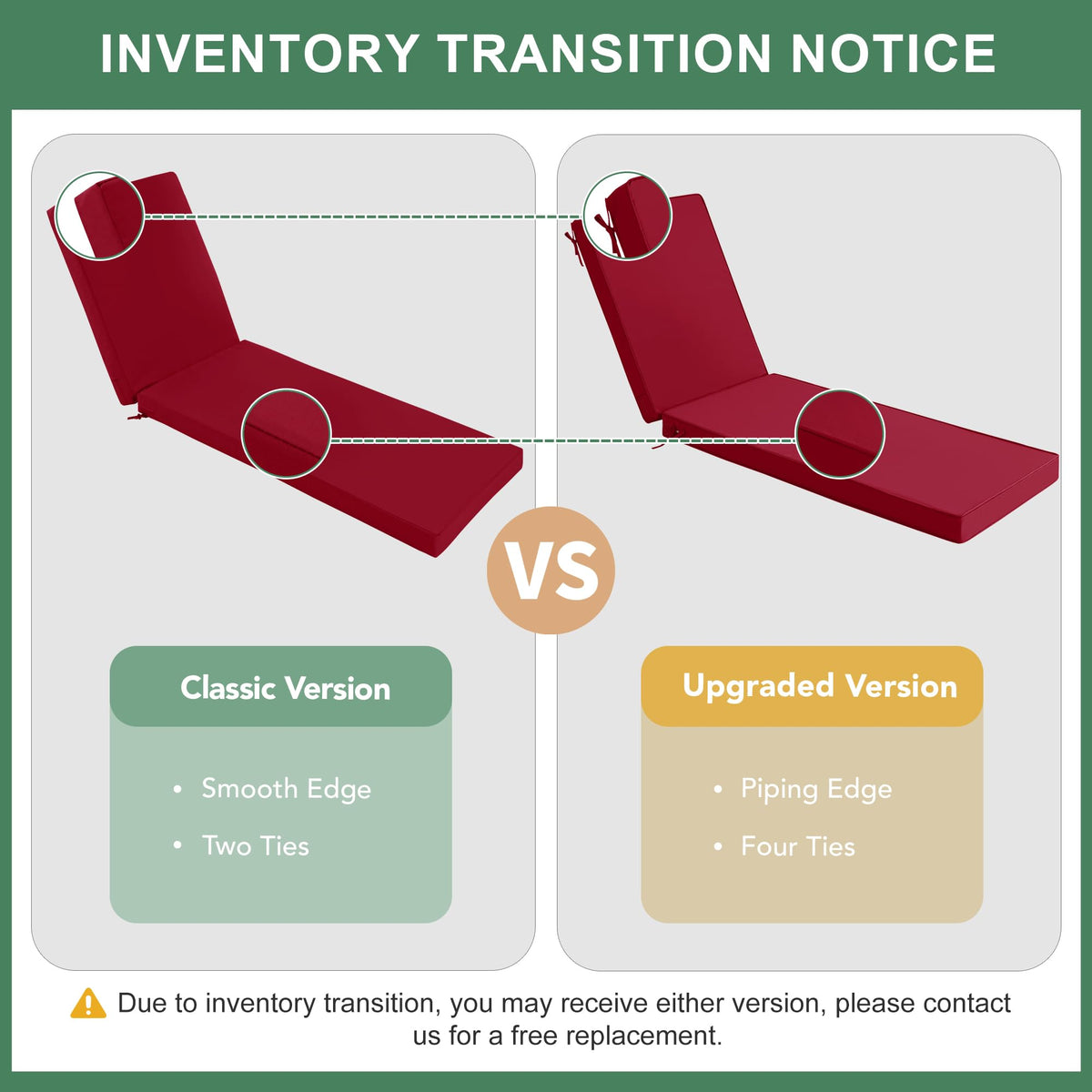 Summsun durable padding withstands daily outdoor use