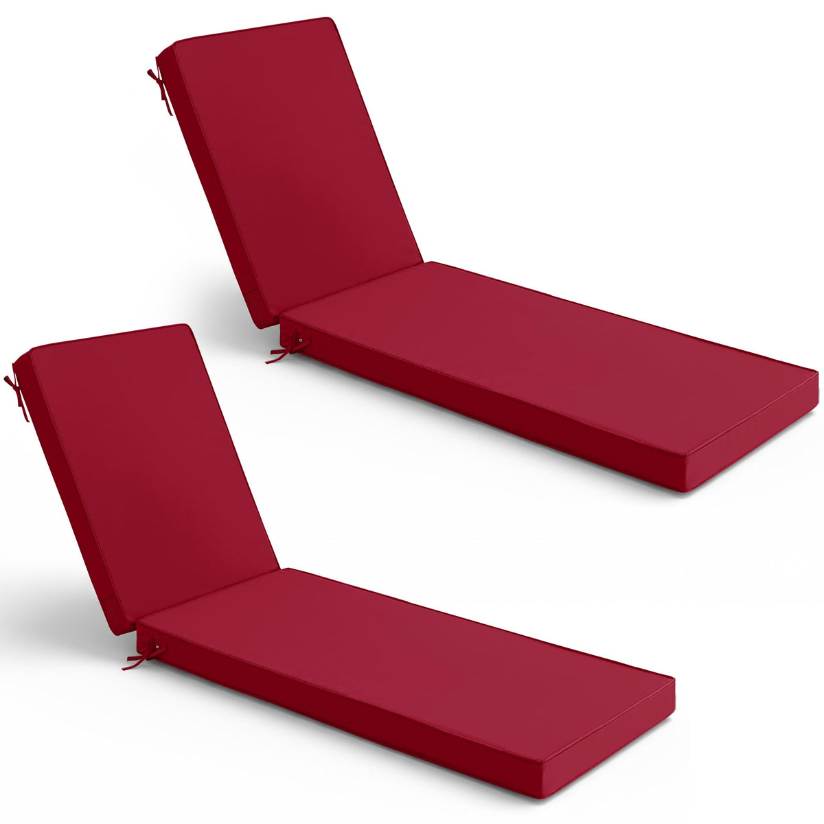 Summsun outdoor chaise cushions on poolside for comfortable outdoor lounging