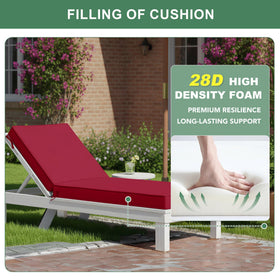 Summsun removable covers simplify cleaning after outdoor use