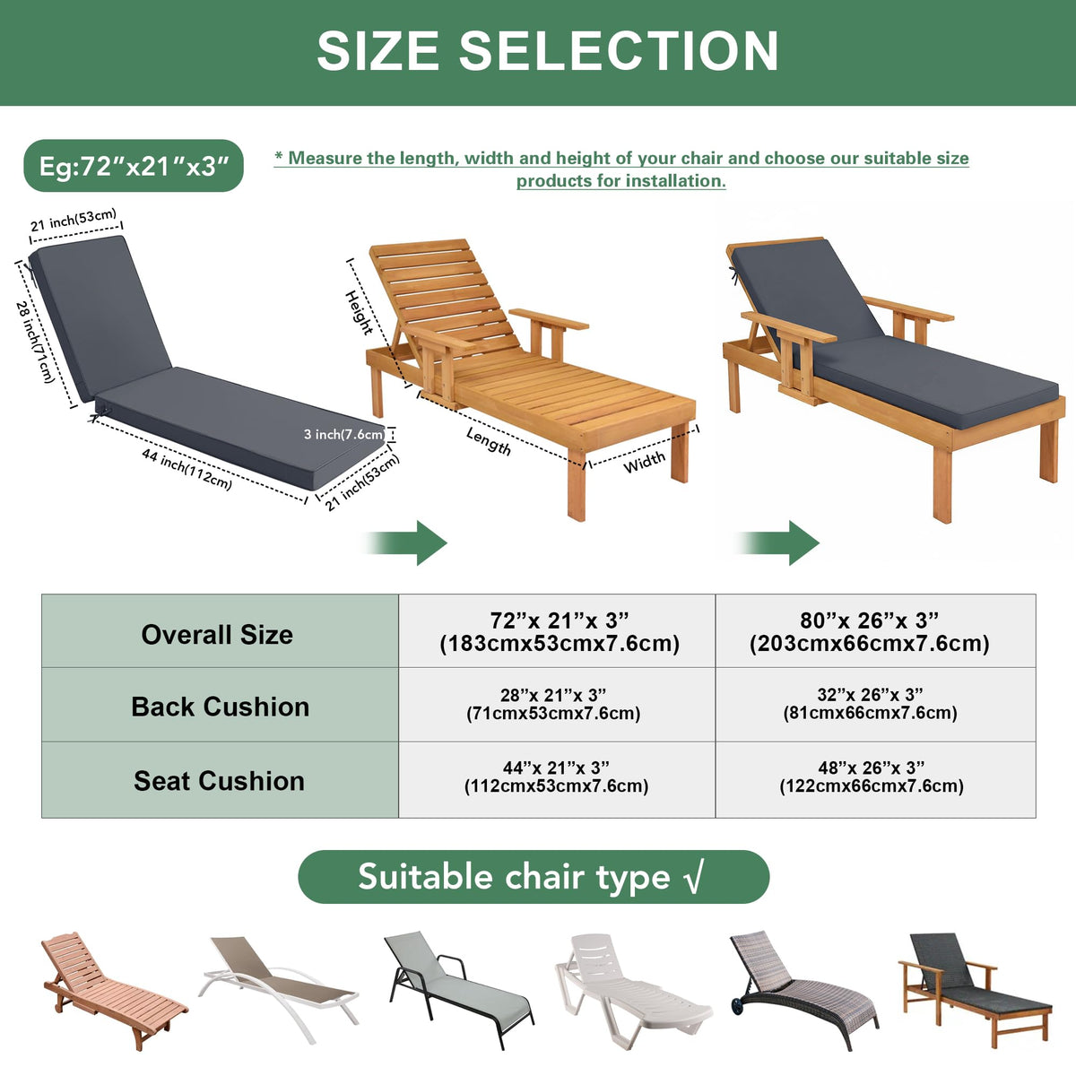 Summsun foam-core cushions deliver comfortable support
