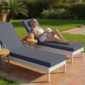 Summsun cushions with removable covers for easy cleaning outdoors