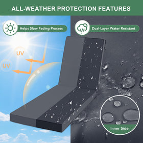 Summsun double-sided waterproof design resists spills outdoors