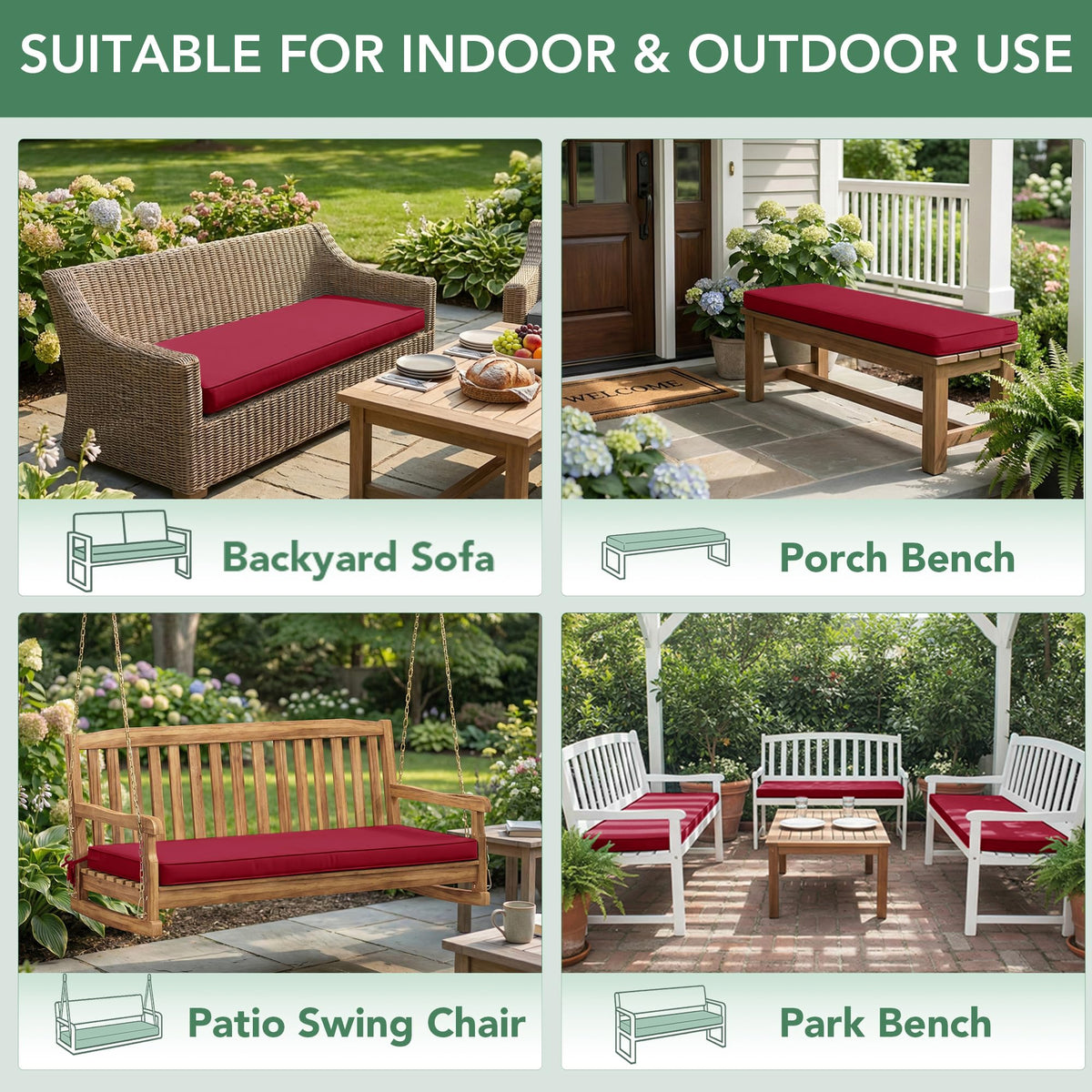 Summsun cushion resists rain for reliable outdoor use