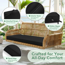 Summsun removable cover 59x18 allows easy cleaning and quick maintenance