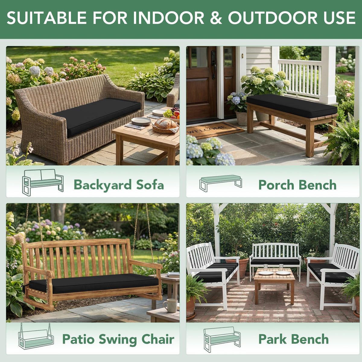 Summsun color navy option complements classic patio decor