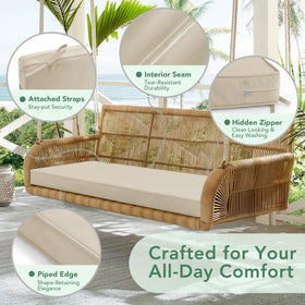 Summsun removable cover is machine washable for easy cleaning