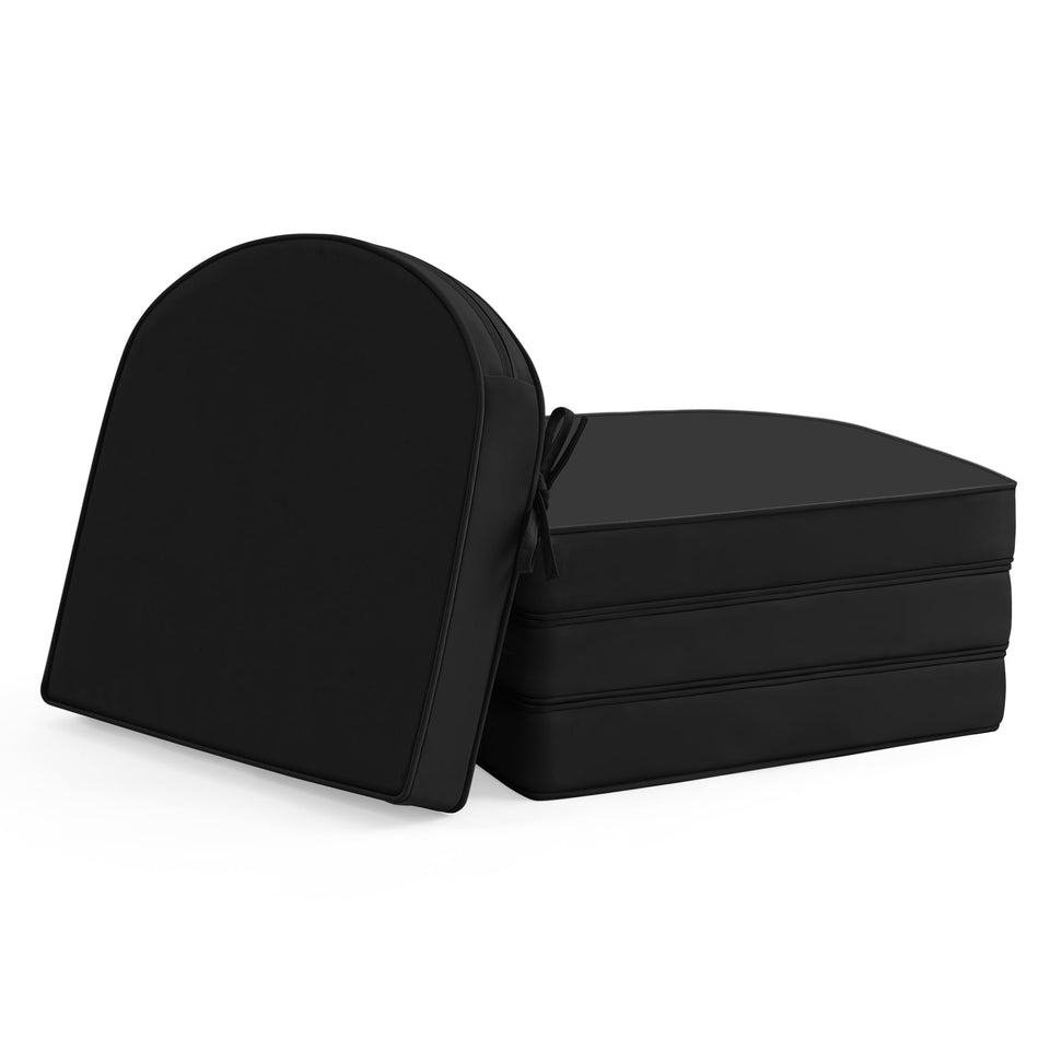 Summsun outdoor chair cushions 4-pack offer a snug fit for garden and porch seating.