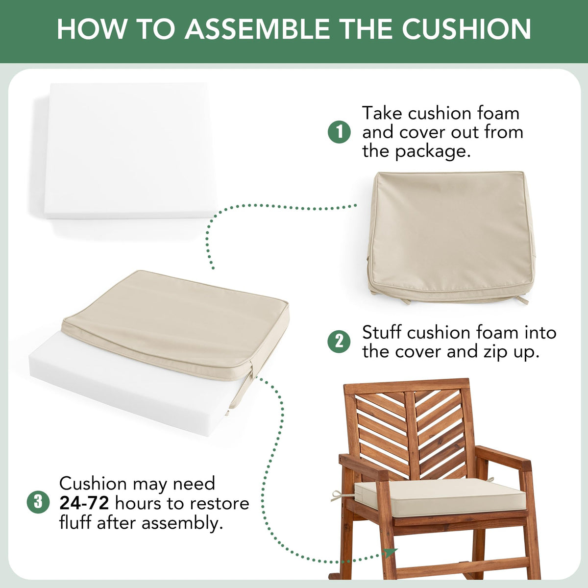 Summsun dining-chair setting with cushions boosting seating comfort.
