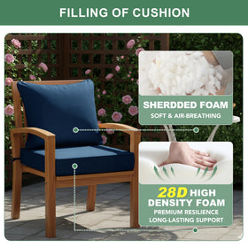 Summsun removable cover for easy machine-wash cleaning