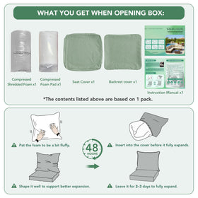 Summsun removable cover for easy washing and care.