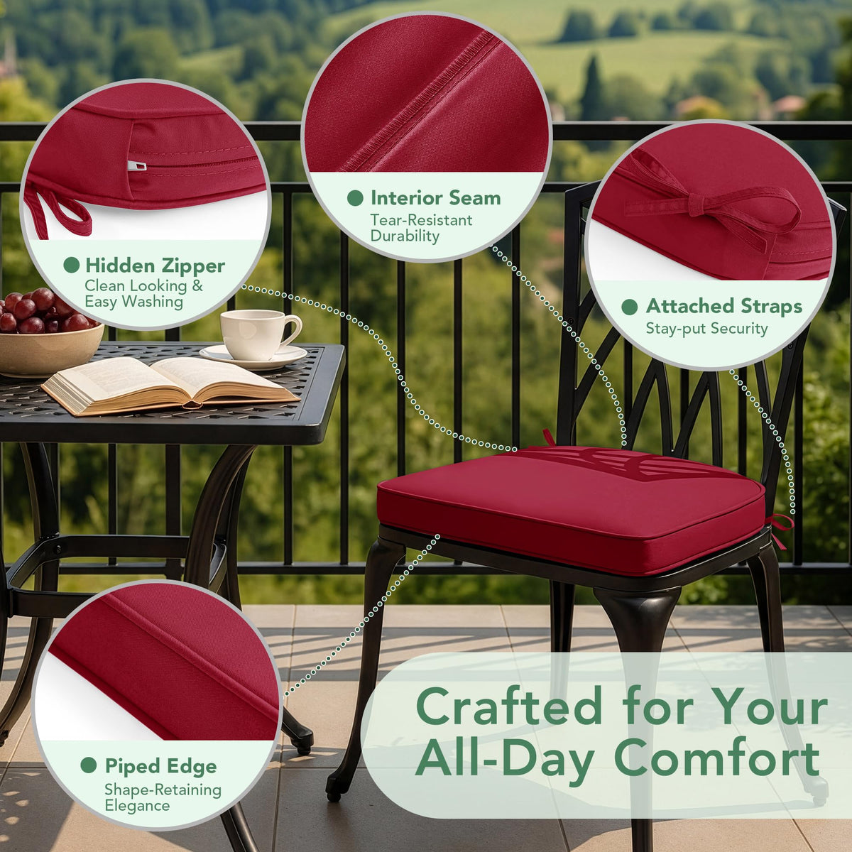 Summsun removable machine-washable cover for hassle-free cleaning.