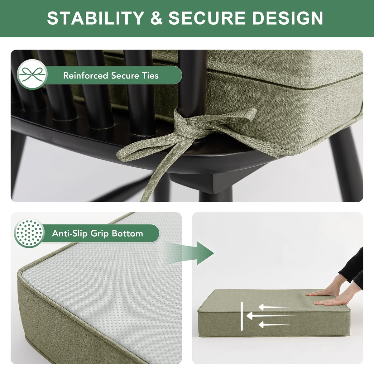 Summsun outer faux linen with water-repellent coating beads moisture for outdoor use.