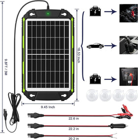 Sun Energise suitable for cars, boats, RVs, and more.
