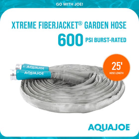 Sun Joe Aqua Joe 25ft compact hose ideal for small spaces and balconies.