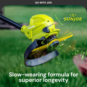 Sun Joe SB10 blades safe near brick and stone surfaces
