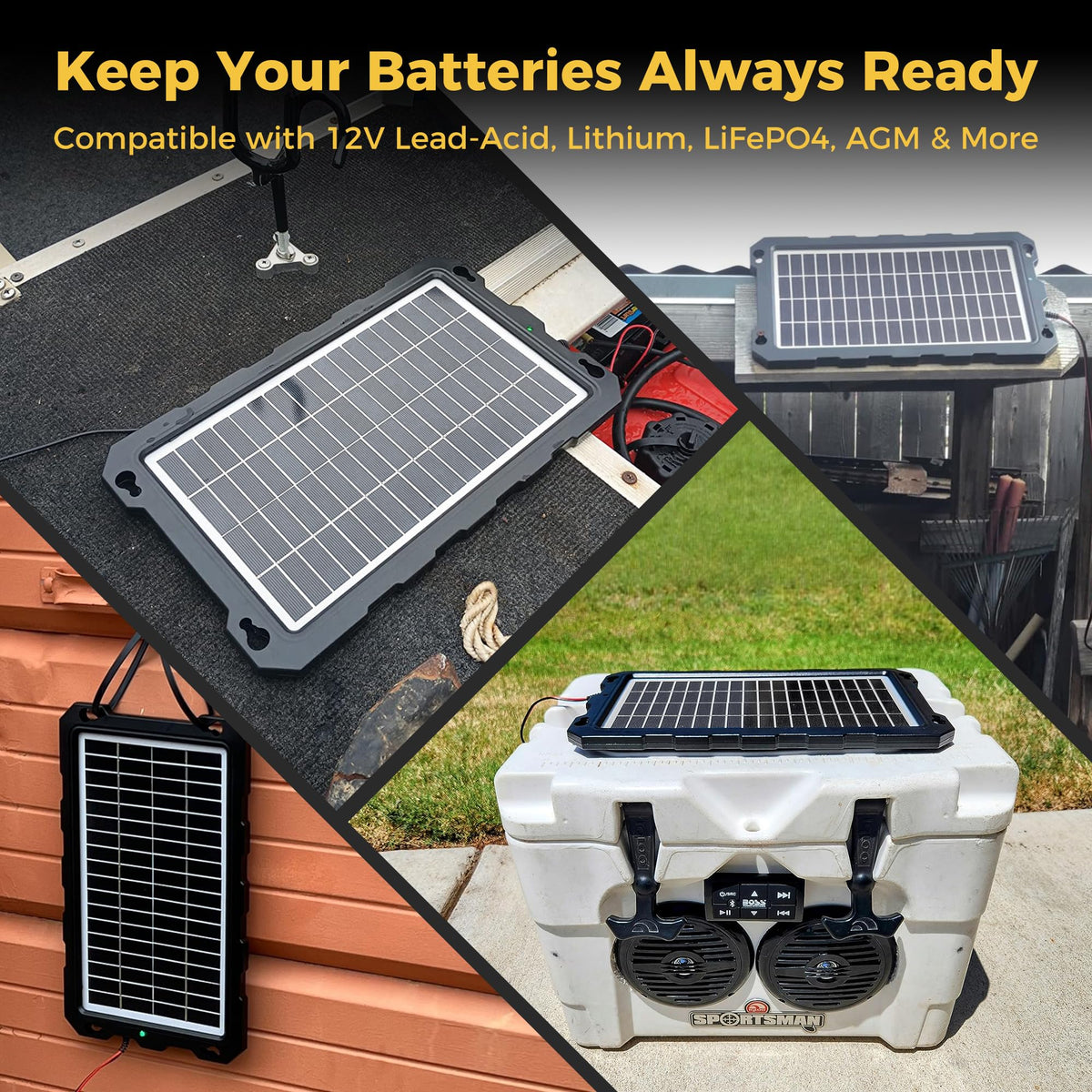 SUNAPEX durable ABS frame and high-strength PV glass