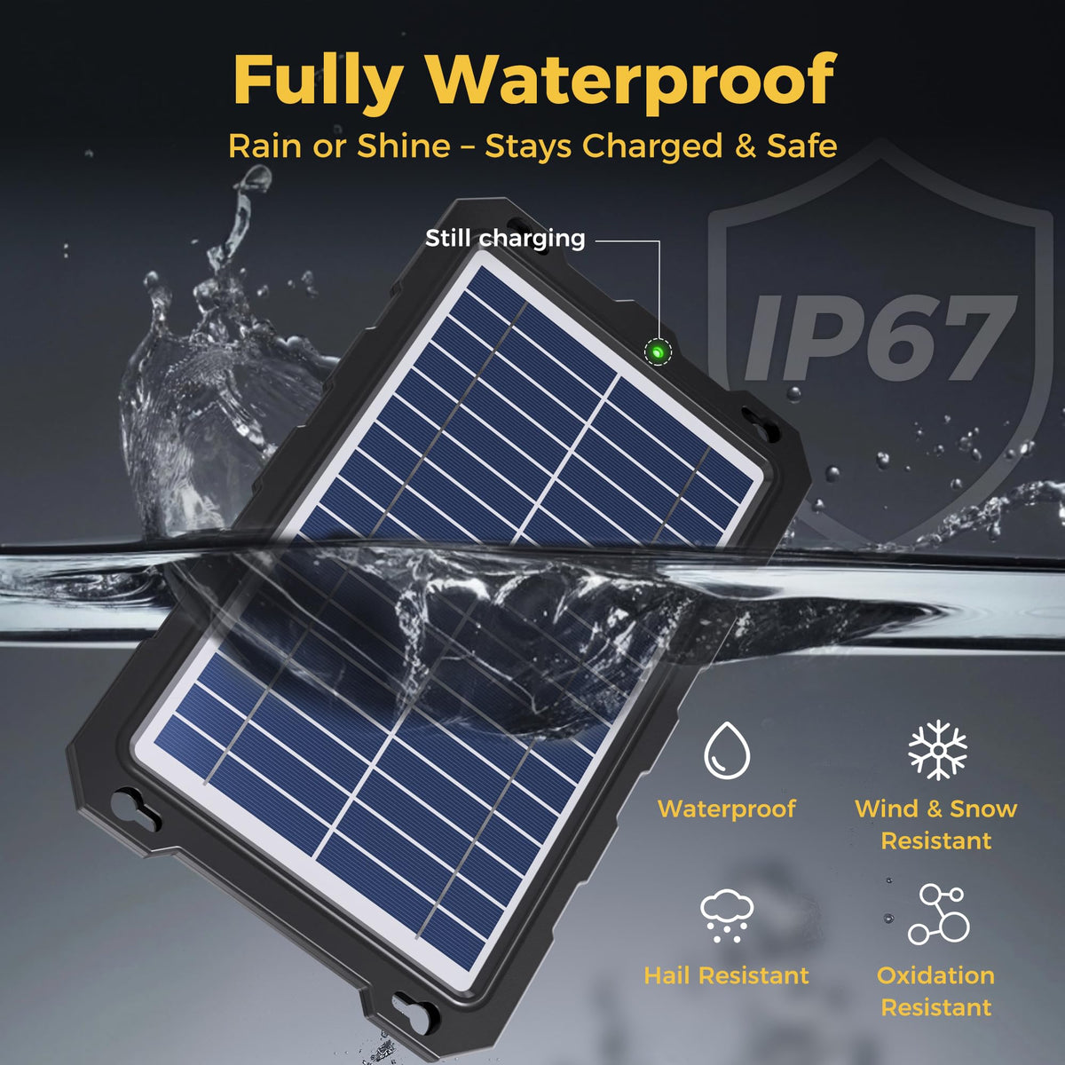 SUNAPEX rugged waterproof panel designed for harsh outdoor conditions.