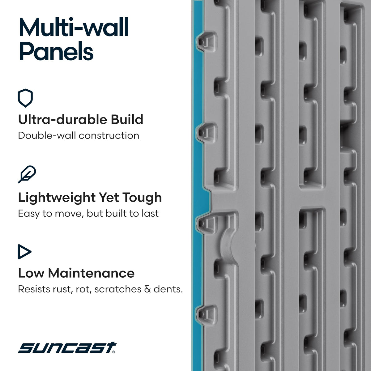 Suncast porch decor integration showcasing stylish, secure delivery storage