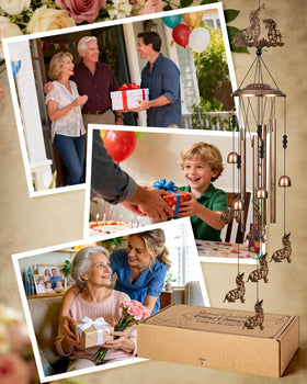 SUNCKET dachshund wind chimes make a thoughtful gift