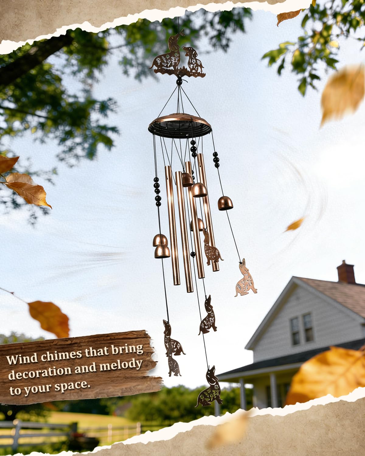 Handcrafted SUNCKET dachshund art with ready-to-hang hook for instant display