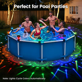 Suncket RGB color changing pool light adds vibrant vibes for gatherings